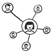 Network of people