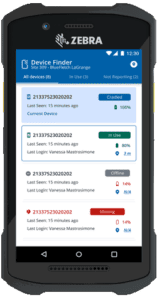 Zebra Mobile Device Tracking